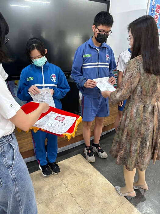 112學年度上學期-教務處活動-九年級10.11月早自習自主練習前30名頒獎112.12.11圖片