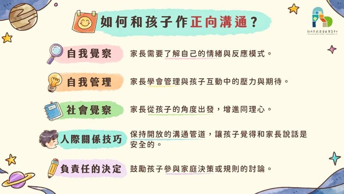如何和孩子作正向溝通?