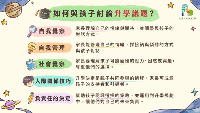 如何和孩子討論升學議題?
