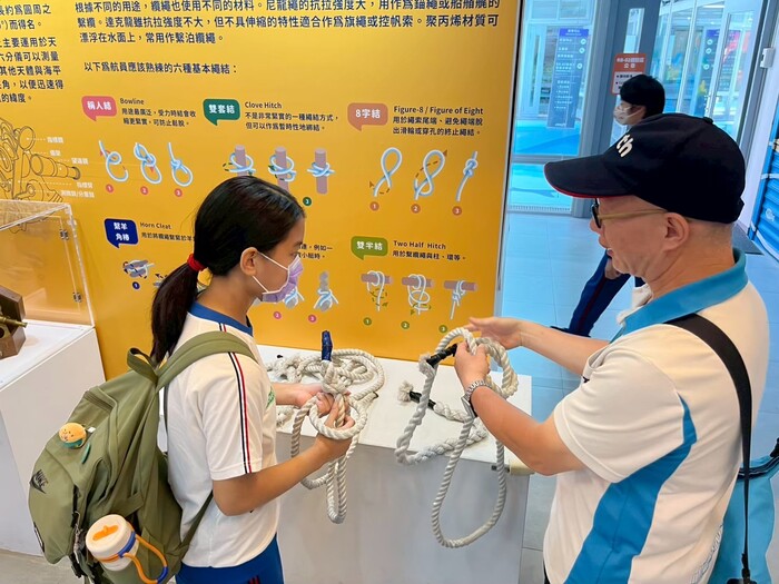 113學年度第2學期海科館「揚帆職涯夢」教育活動（海大附中、台電北部展示館）圖片