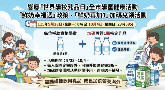 世界學校乳品日