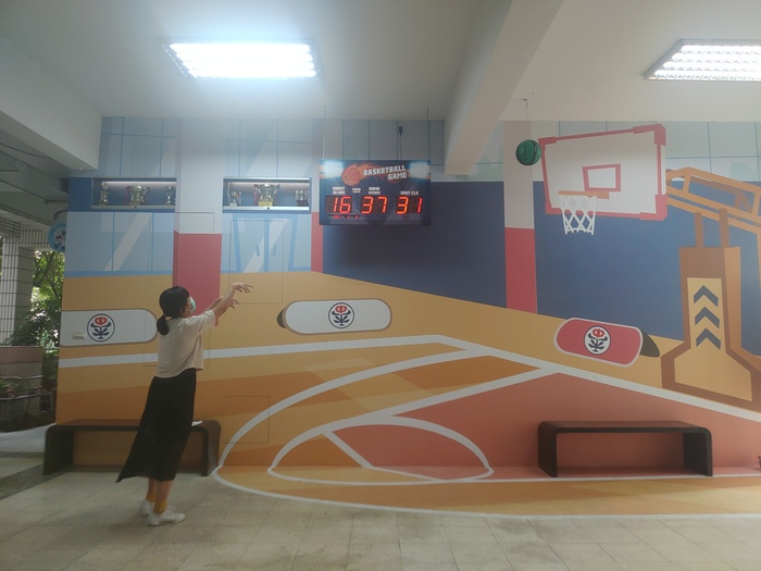 109體育情境牆圖片