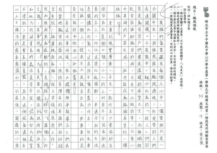 114-1第一次中平盃入選名單暨優秀作品圖片