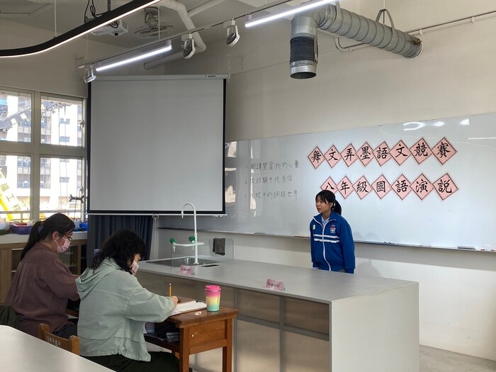 112學年度下學期舞文弄墨語文競賽_演說圖片
