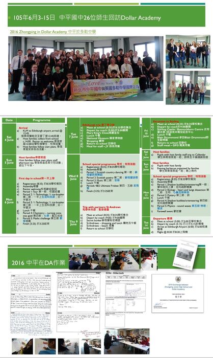 2016新北市中平國中第一年赴蘇格蘭多勒中學交流簡報08