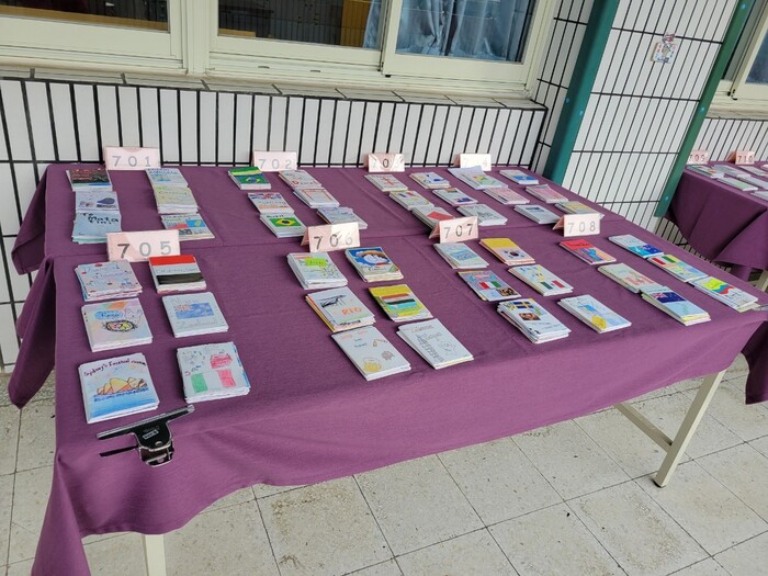 110學年度校慶活動(英文小書展)圖片