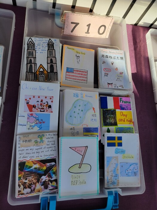 110學年度校慶活動(英文小書展)圖片