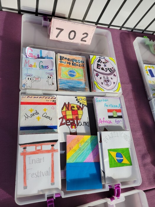 110學年度校慶活動(英文小書展)圖片