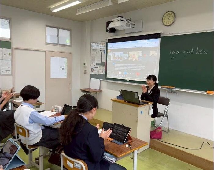 2025台日學校線上交流圖片