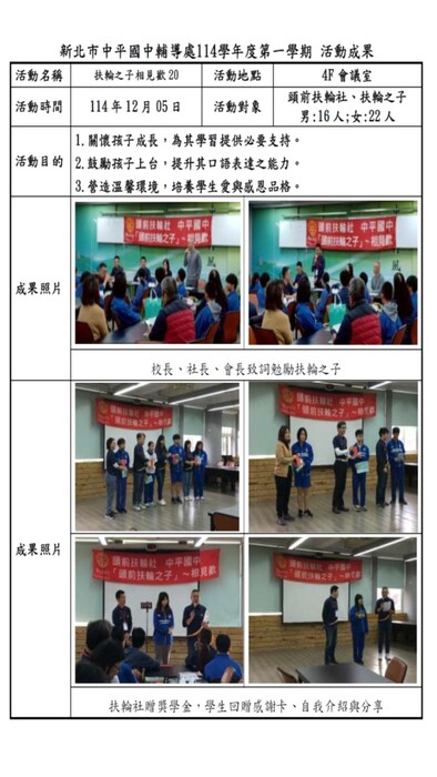 3-1-1141205-扶輪之子相見歡20活動成果-包括代間倫理+性平議題+生命議題圖片