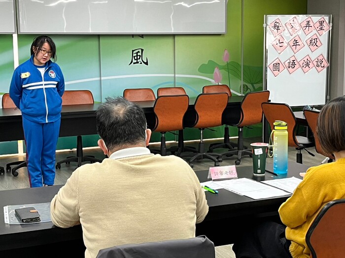 111學年度下學期舞文弄墨語文競賽-七年級國語演說-112.03.14圖片