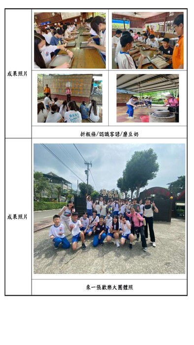 體驗/大合照