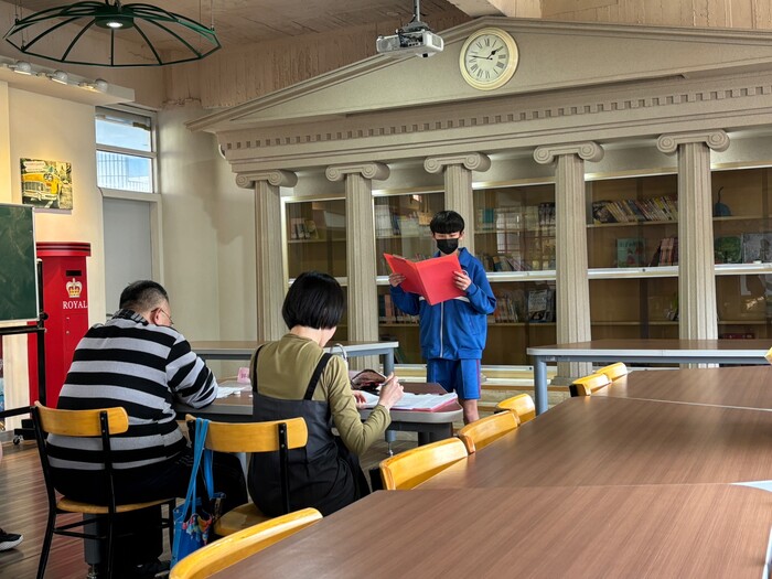 112學年度下學期舞文弄墨語文競賽_朗讀圖片
