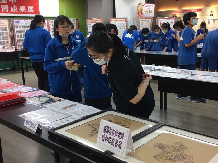 109學年度校慶活動  (學生作品展)圖片