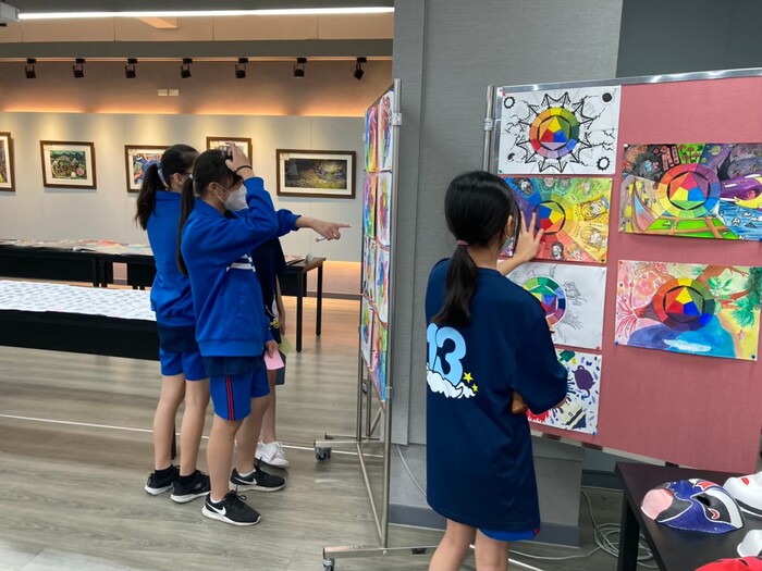 109學年度校慶活動  (學生作品展)圖片