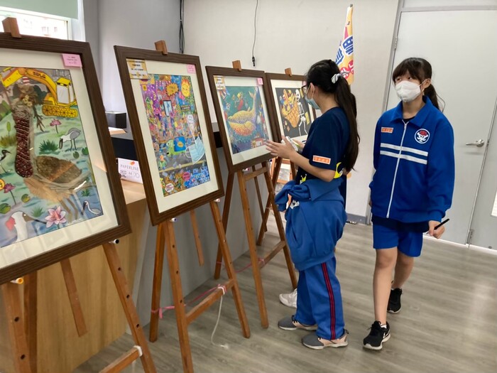 109學年度校慶活動  (學生作品展)圖片