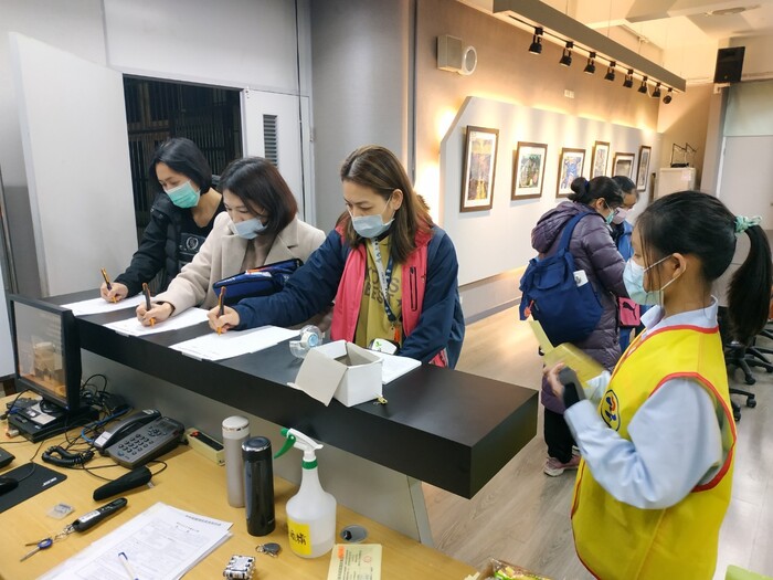 家長簽到中